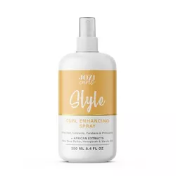 Jozi Curls Non-greasy Curl Enhancing Spray with Raw Shea Butter & Honeybush & Marula Oil - 8.45 fl oz