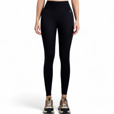 Anna-Kaci Active Women's High Waist Ribbed Seamless Leggings with Sculpting Fit