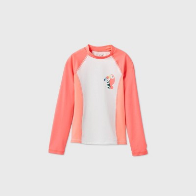long sleeve swim shirt girls