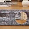 COZONY Floral Vintage Area Rug, Machine Washable Non-Slip Floor Mat for Living Room and Bedroom - 3 of 4