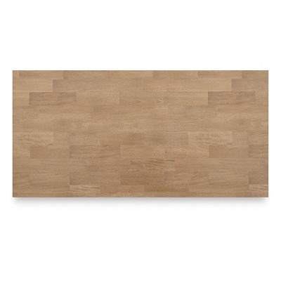 Beige and White Wood Extendable Counter Height Dining Table