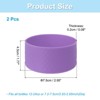 Unique Bargains Silicone Anti-Slip Protective Reusable Water Bottle Boot 2 Pcs - 2 of 4