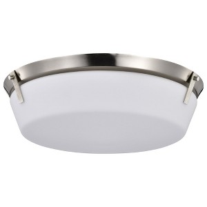 Nuvo Lighting Rowen 4 - Light Flush Mount in  Brushed Nickel - 1 of 1