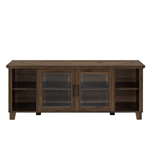 Target wood best sale tv stand