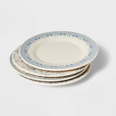 8 Stoneware Floral Salad Plate - Threshold™