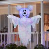 Gemmy Airblown Inflatable Hanging Mickey in Shibori Tie Dye w/Blinking Lights Disney , 4 ft Tall, Multi - 2 of 2