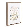18" x 24" Sylvie Being Kind is Kinda Magical v2 by Yellow Heart Art - Kate & Laurel: Quote Canvas, Modern Wall Decor - 2 of 4
