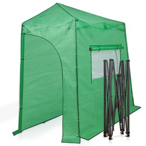 EAGLE PEAK Lean-to Portable Walk-in Greenhouse - 1 of 4