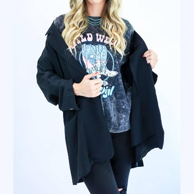 Women's Romantic Story Tunic Blazer - DAVI & DANI