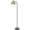 Cal Lighting 60 Watt Morley Metal Floor Lamp with Dome Shade - 2 of 4