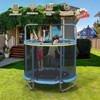 Huxxion 60" Trampoline for Kids, 5FT Mini Indoor and Outdoor Toddler Trampoline with Net - 4 of 4