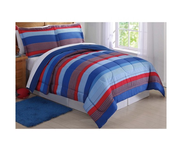 Twin Sebastian Striped Comforter Set - My World