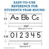 Carson Dellosa Education Farmhouse Alphabet Line: Manuscript Bulletin Board Set, Grade PK-2 (52 pieces) - 3 of 4