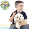 Luka The Labradoodle - 12 Inch Stuffed Animal Plush - By Viahart - 3 of 4