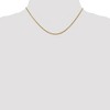 Black Bow Jewelry 2.2mm, 14k Yellow Gold, Solid Cable Chain Necklace - 2 of 4