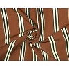 INSPIRE CHIC Women's Stripe Print Wrap Scarves Head Scarf Kerchief Neckerchief 1 Pc - 4 of 4