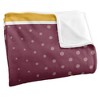 California State University, Dominguez Hills Logo Dots Silky Touch Blanket White 50x60 - 3 of 4
