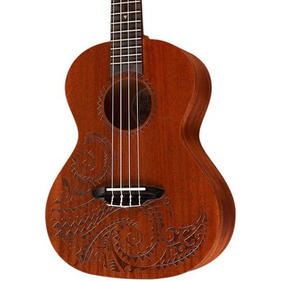 Luna Guitars Mo Mahogany Concert Ukulele Lizard Design : Target