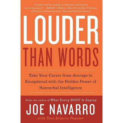 Louder Than Words - by  Joe Navarro & Toni Sciarra Poynter (Paperback)