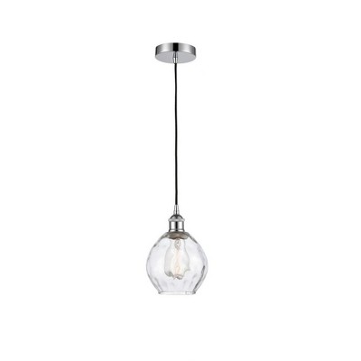 Waverly - 1 Light Mini Pendant In Industrial Style-9.25 Inches Tall and 6 Inches Wide