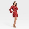 Women's Twist Back Mini Dress - A New Day™ - 3 of 3