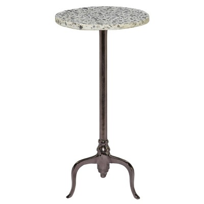 Contemporary Marble Accent Table Gray - Olivia & May