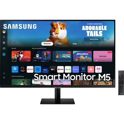 Manufacturer Refurbished Samsung - M50D 32" LED FHD 60Hz 4ms Smart Monitor with HDR 10 (HDMI, USB) - Black