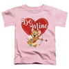 Toddler Boys' Tom And Jerry Valentine's Day Be Mine T-Shirt For Toddler Boys And Girls - 2 of 4