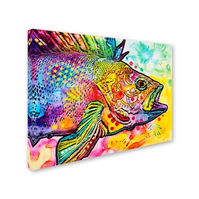 Trademark Fine Art -Dean Russo 'Fish' Canvas Art