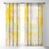 SunshineCanteen marbled pastel dreams Single Panel Sheer Window Curtain - Society 6 - 2 of 4