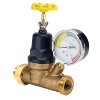 Apollo 3/4 in. FNPT Bronze Water Pressure Regulator with Gauge - 2 of 2