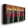 Trademark Fine Art 24" x 47" Autumn by Rio: Unframed Canvas, Traditional Decor, All Ages, Landscape Painting - image 3 of 4