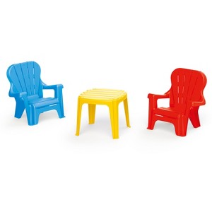 Dolu Toys - Childrens Plastic Table And Chairs Set - 1 of 4