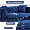 Contemporary  with Deep Button Tufting Dutch Velvet -Morden Fort - 2 of 4