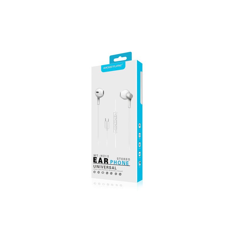 MT-H219 IOS Ergonomic Headset Digital IC intelligent general function Earphone In White, 3 of 4