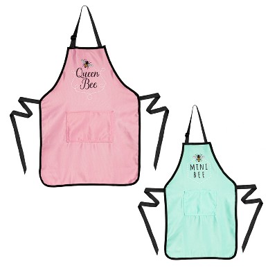 Evergreen Mommy & Me Apron Set of 2, Pastry Chef & Junior Baker