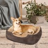 PureWags Dog Bed with Removable Mat, Washable Pet Bed with Anti-Slip Base for Small Dogs and Cats, Indoor Rectangle Bed - 4 of 4