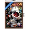 Trends International r3darch0n - Bloom of the Departed Skull Framed Wall Poster Prints - 3 of 4