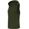 Men's Athletic Tracksuit Set Sleeveless Hooded Tanks Tops Sweatsuit 2 Piece Casual Sports Shorts Set - 4 of 4
