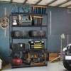 Mental Garage Shelving, 48" L x 18" W x 72" H, 5 Tier Adjustable Storage Shelves, 2500lbs Load Capacity  for Garage, Basement, Warehouse - 2 of 4