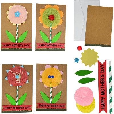 Crafts for Kids - Mothers Day Crafts for Kids Classroom Kit, Includes Card Making Kit for Girls