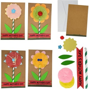 Crafts for Kids - Mothers Day Crafts for Kids Classroom Kit, Includes Card Making Kit for Girls - 1 of 4