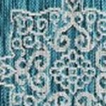 teal/ivory