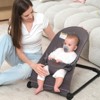 Grungis Baby Bouncer Seat Baby Bouncer with 3-Point Safety Harness for Babies up to 20lbs - 2 of 4