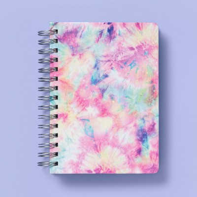 Spiral Notebook 1 Subject College Ruled Tie-Dye Patches - More Than Magic™