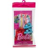 Barbie Ken Doll Clothing, Ken Fashion Pack with Striped Shirt, Red Shorts & Sandals (1 Outfit) - 2 of 3