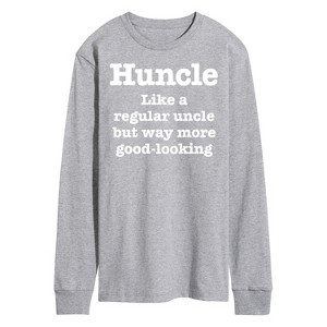 Men's - Instant Message - Huncle Long Sleeve Graphic T-Shirt - 1 of 4