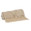 Parkland Collection,Transitional Herringbone Beige Rectangle 50" X 60" Throw - 2 of 4