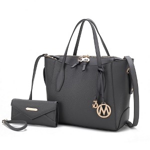 MKF Collection Bruna Vegan Leather Women’s Tote Bag with Wallet by Mia K - 1 of 4