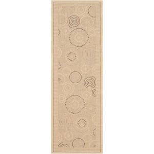 Courtyard CY1906 UV & Stain Resistant Non-Shedding Power Loomed Indoor/Outdoor Rugs - Safavieh - 1 of 4